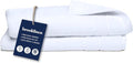 Brooklinen Super-Plush Turkish Cotton Hand Towels - Set of 2 - Cotton, 820 GSM, Highly Absorbent, Machine Washable, Perfect for Home & Bathroom (20" x 30", Solid White)