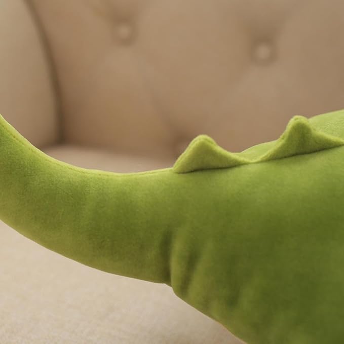 VSFNDB Crocodile Plush Toy Stuffed Animal 26 Inch Green Large Giant Alligator Animal Stuffed Plushies Super Soft Cute Cuddly Pillow Cushion Stuff Dolls Xmas Gift for Children Kid Boys Girls, 26Inches