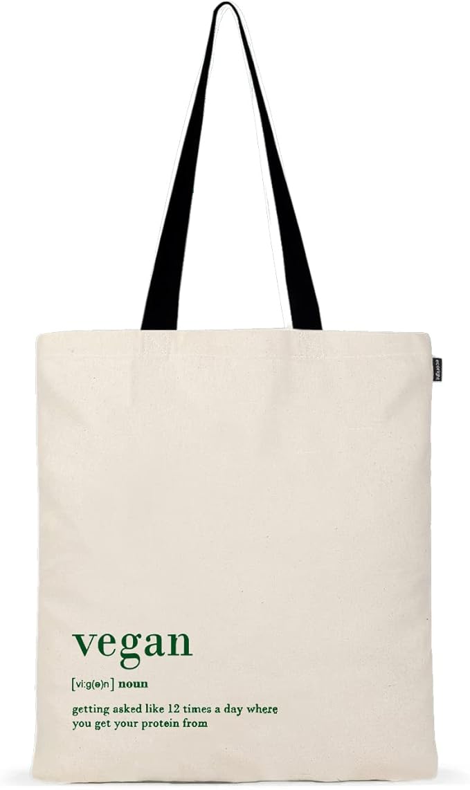 Eco Right Tote Bag for Women, Reusable Grocery Bag, Canvas Tote Bag for Shopping, Cotton Bag for Daily Use, Gifts for Women