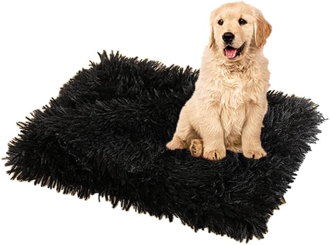 Petbuy Pet Dog Bed Blankets, Fluffy Fleece Dog Throw Blankets Sleep Mat,Soft Puppy Blankets Cat Kitten, S M L XL,Fuzzy Reversible Sherpa Blanket for Bed, Couch, Sofa, Travel,Washable & Lightweight