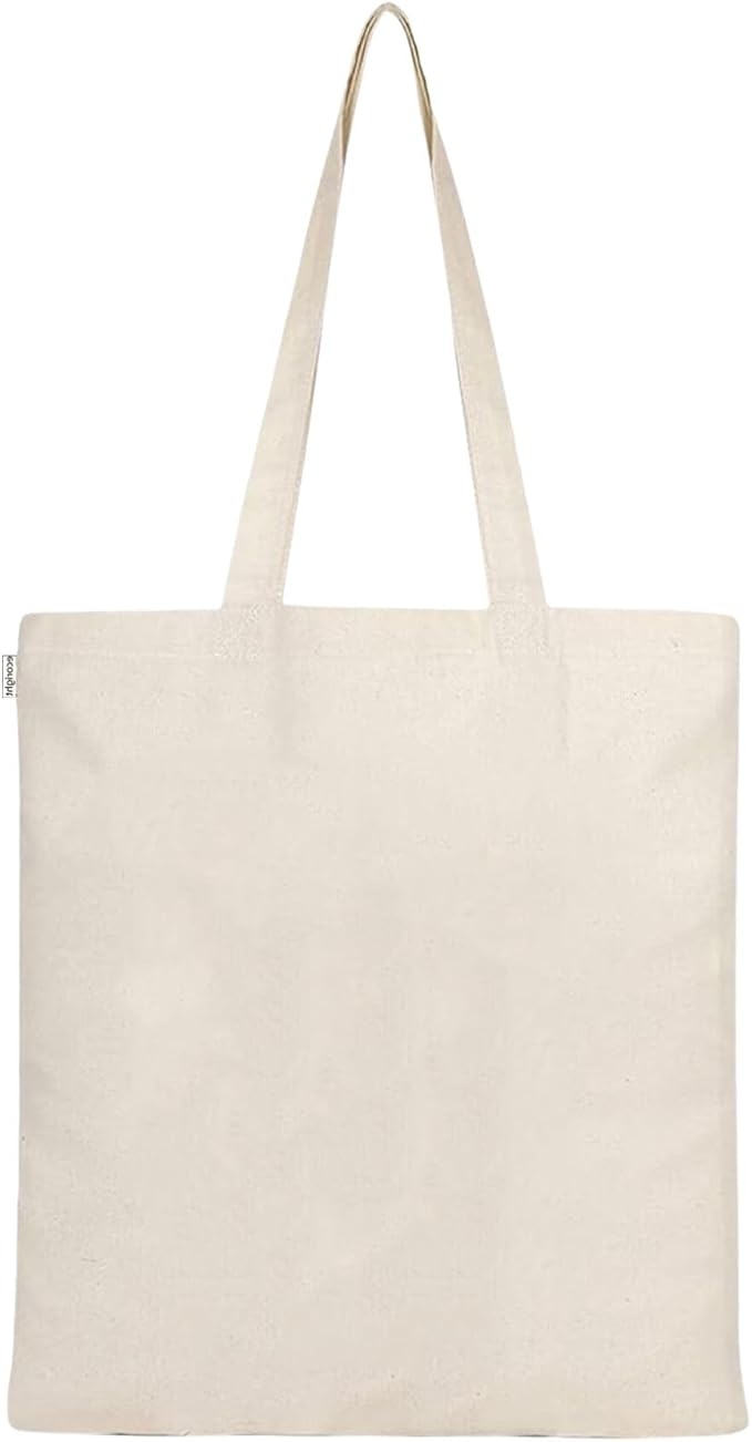 Eco Right Tote Bag for Women, Reusable Grocery Bag, Canvas Tote Bag for Shopping, Cotton Bag for Daily Use, Gifts for Women