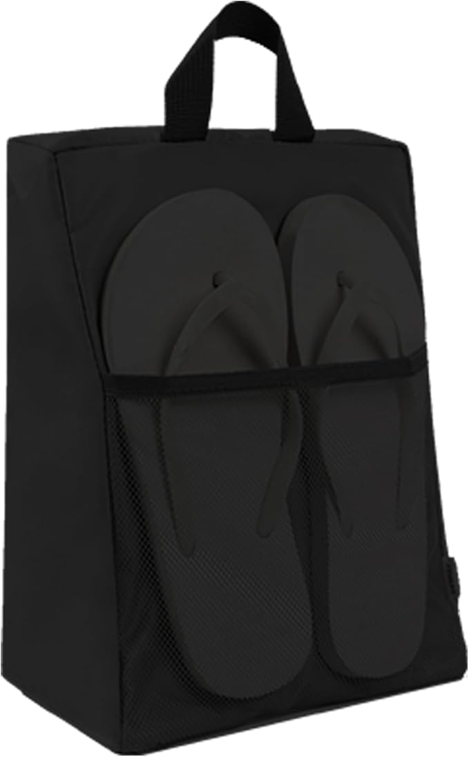 MOGARBRO Shoe Bags for Travel Storage Bag Organizer Bags Travel Accessories Must Haves Shoe Organizer Packing Cubes Beach Swim bag Daily Use Storage Travel Essentials Women Men Black