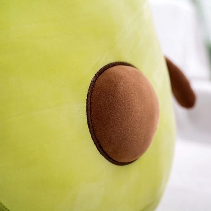 MMTTAO Long Avocado Stuffed Animal 22 Inch Plushies Squishy Snuggle Plush Toy Soft Kawaii Food Shaped Plushie Fruit Series Hugging Pillow Cushion Gift for Kids Boys Girls Home Bedroom Decor, 22Inches