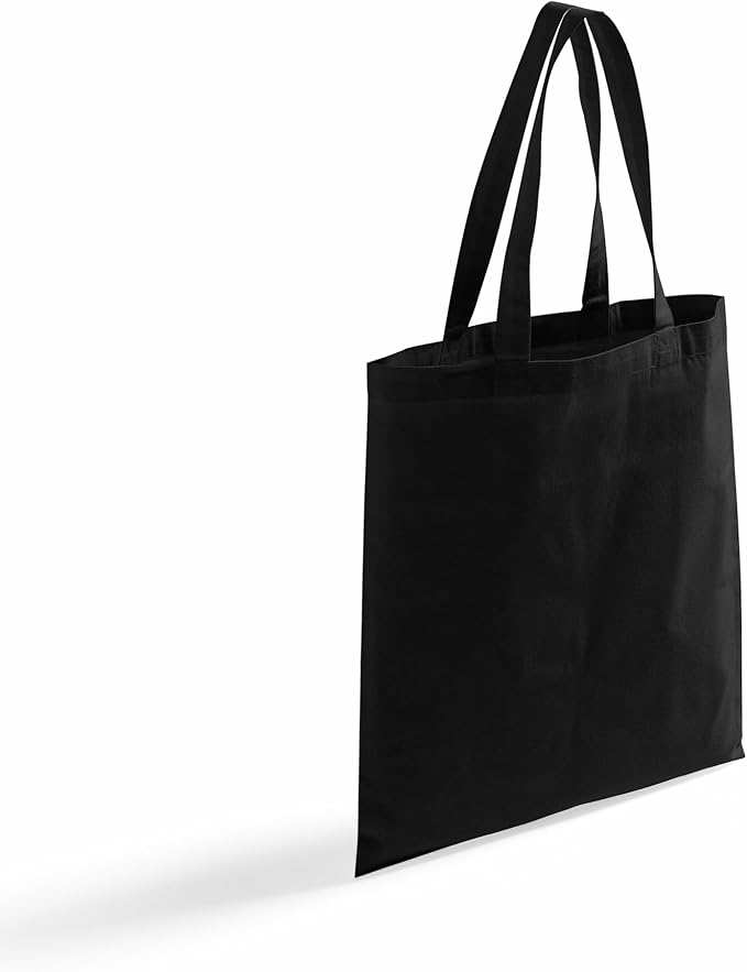 TBF 24 Pack Eco-Friendly Canvas Tote Bags Wholesale – Reusable Bulk Cotton Tote Bag with Handles, Convention Bags