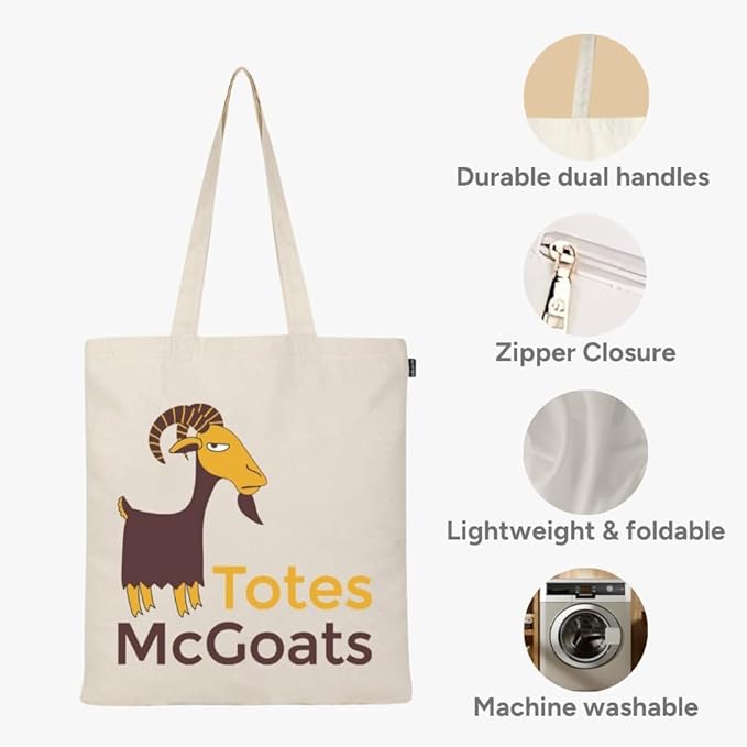 Eco Right Tote Bag for Women, Reusable Grocery Bag, Canvas Tote Bag for Shopping, Cotton Bag for Daily Use, Gifts for Women