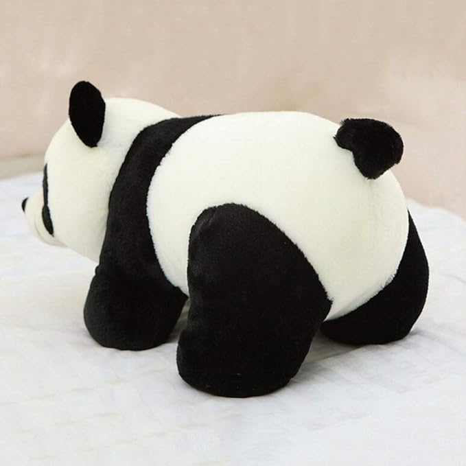 VSFNDB Stuffed Panda Animal Plush Toy 12 Inches Animal Stuffed Plushies Super Soft Cute Cuddly Pillow Cushion Stuff Dolls Birthday Xmas Gifts for Children Kids Boys Girls Room Decor Bedtime, 12Inches