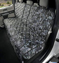 4Knines Dog Hammock for Cars, SUVs, and Small Trucks (Regular Size, Camo) – Rear Seat Cover for 60/40 Split Bench w/Armrest & Seatbelt Access – Heavy Duty, Waterproof, Easy Install, Machine Washable