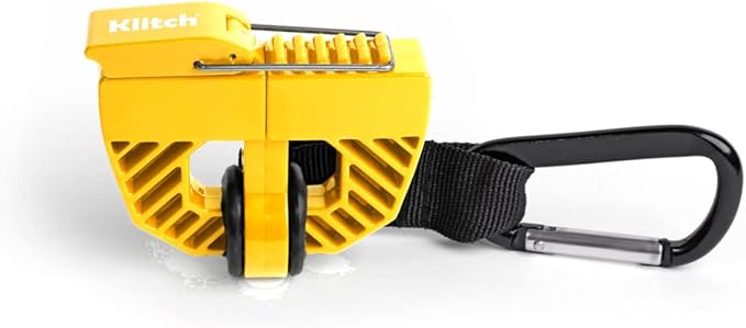Klitch Footwear Clip, Shoe Bag, Hang Extra Shoes Cleats Boots or Gear on Your Bag.