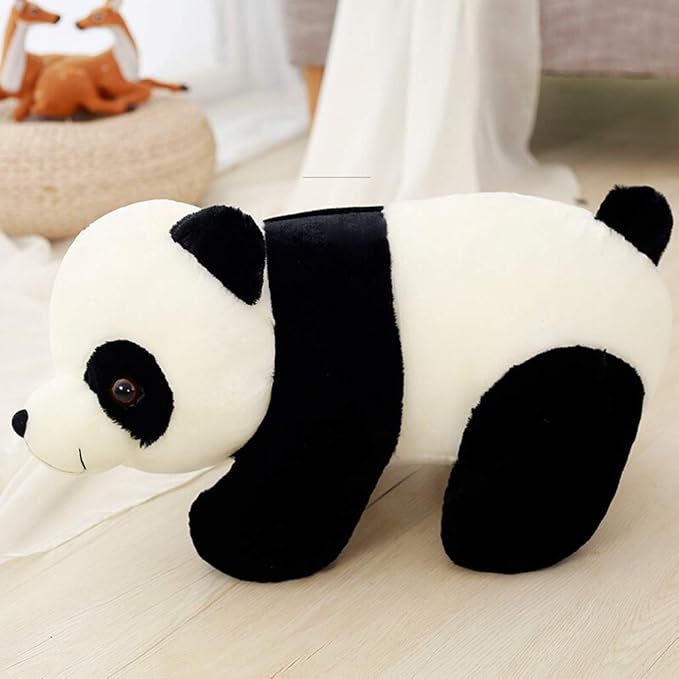 VSFNDB Stuffed Panda Animal Plush Toy 12 Inches Animal Stuffed Plushies Super Soft Cute Cuddly Pillow Cushion Stuff Dolls Birthday Xmas Gifts for Children Kids Boys Girls Room Decor Bedtime, 12Inches
