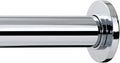 Ivilon Tension Curtain Rod - Spring Tension Rod for Windows or Shower, 36 to 54 Inch. Chrome