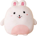 lannery Bunny Plush Pillow, Kawaii Bunny Stuffed Animal Toy Cartoon Rabbit Plushies Hugging Pillow Toys Gifts for Room Decor Birthday Valentine Day, 16 inch