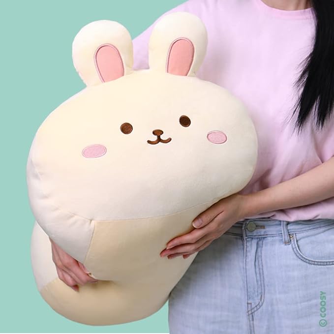 Anirollz Stuffed Animal Plush Toy – 20" Jumbo Plush Doll | Soft, Squishy, Cute, Comfort, Safe | Birthday Gift Pillow with Cute Character Fox Foxiroll