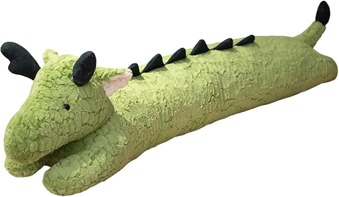 FEEZUSH Dragon Plush Pillow - 47 Inch Dragon Stuffed Animal - Birthday, Christmas, Valentine's Day Gift for Kids Boys Girls (Green)