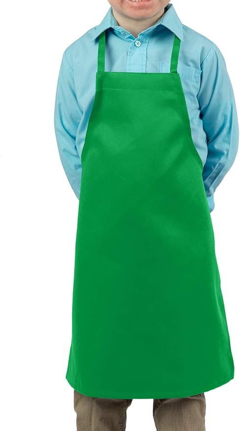 KNG Kids Cooking Apron for Girls and Boys – Medium