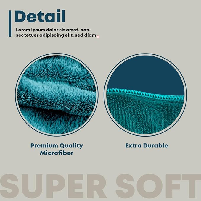 Extra Large Dog Towel Soft Absorbent Bath Pet Towels for Drying Dogs, Elastic Terry Microfiber Soft Towel, Machine Washable, Quick Dry, Multipurpose (L, XL, 2XL) (Blue, L)