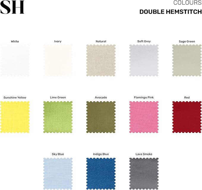 Solino Home Linen Cloth Napkins Set of 4-100% Pure Linen Sunshine Yellow Dinner Napkins 20 x 20 Inch for Spring, Easter - Double Hemstitch, Handcrafted and Machine Washable