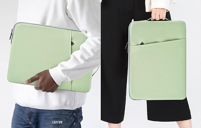 16 inch Laptop Sleeve for Lenovo Yoga 7i 16"/ Lenovo Slim Laptop/ThinkPad E16/ ThinkBook, Dell Inspiron 16 Plus Carrying Case Bag, Green