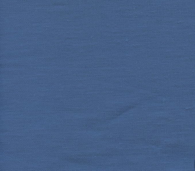 100% Linen Upholstery Fabric 7.5 oz 60" Inches Wide Perfect for Clothing and Garment DIY Arts & Craft Sold by The Yard (Shadow Blue)