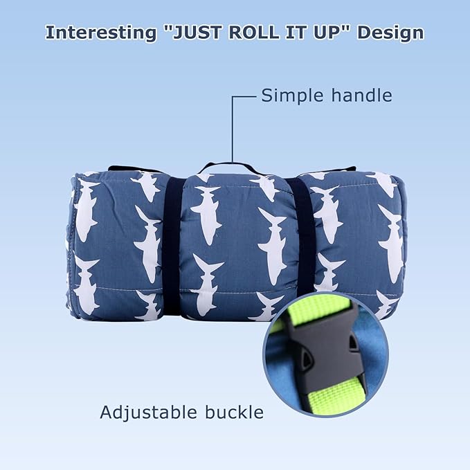 Hi Sprout Toddlers Nap Mat with Removable Pillow and Soft Blanket, Lightweight Daycare Preschool Kindergarten Sleeping Bag, Travel Slumber for Kids Girls Boys