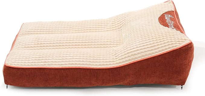 Pawccoli Orthopedic Dog Bed,Cat Beds for Indoor Cats - Comfy Flat Puppy Beds with Removable Washable Cover, Small Dog Bed, Pet Mat Suitable for Pet Up to 30 lbs(30''×20''×5'')