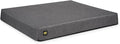 K9 Ballistics Tough Ripstop Orthopedic Rectangle Dog Bed w/Removable Washable Cover, Solid Orthopedic Foam, Made for Giant & X Large Breeds - XL, Titanium Premium Finish