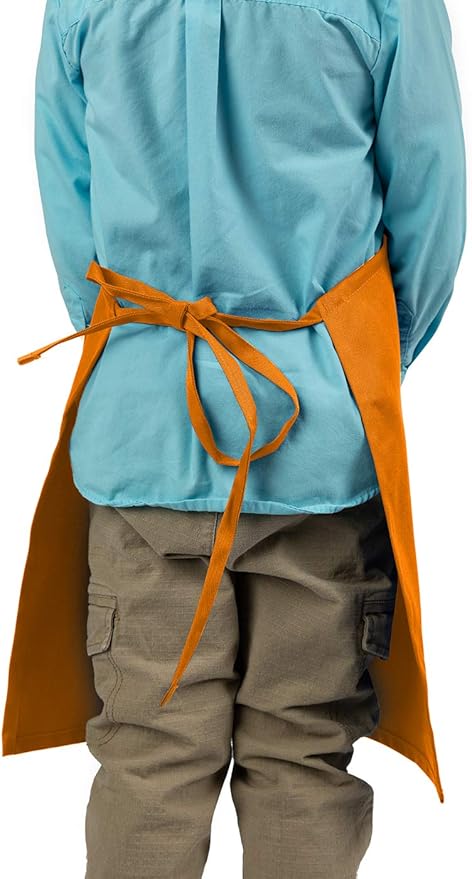 KNG Kids Cooking Apron for Girls and Boys – Medium