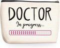 jealance Doctor Gifts Cosmetic Bag Medical Assistant Gifts Pharmacist Gift Makeup Organizer Bag Retirement Gift Travel Toiletry Bags Surgical Tech Week Gifts for Friends Christmas Birthday Graduation