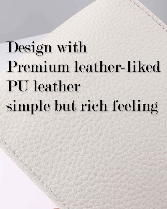 Large Rectangle Tissue Box Cover – Plus Size Tissue Box Holder Long with Bottom Belt [JESMINI, Light Gray] Faux Leather Rectangular Tissue Holder for Bathroom/Car/Office Decor