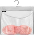 ANZORG Mesh Shower Organizer Hanging Caddy Quick Dry Bathroom Storage for Toiletry Accessories with Rotating Hanger (1 Pocket)