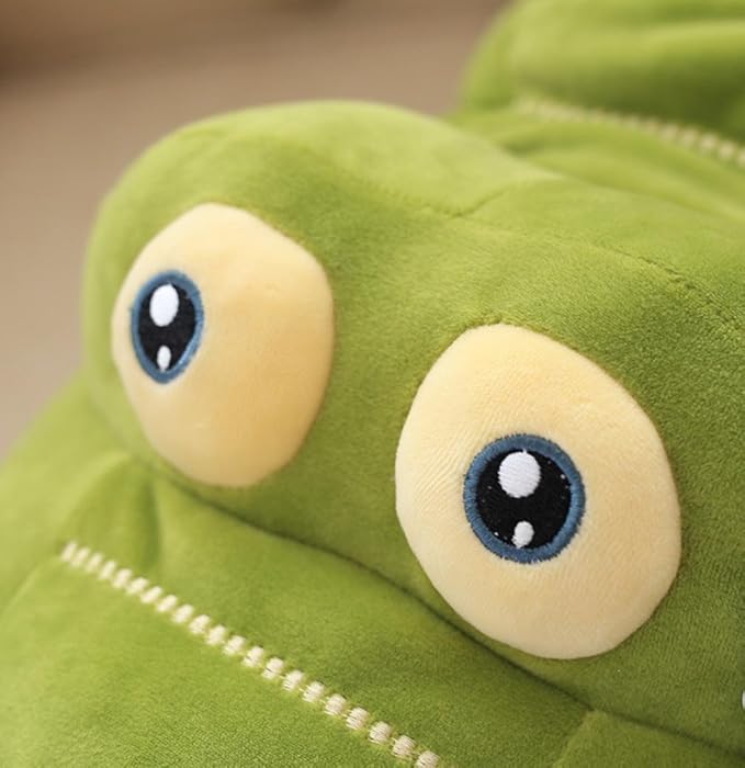 VSFNDB Crocodile Plush Toy Stuffed Animal 26 Inch Green Large Giant Alligator Animal Stuffed Plushies Super Soft Cute Cuddly Pillow Cushion Stuff Dolls Xmas Gift for Children Kid Boys Girls, 26Inches