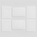 Peace Sleep Bedding Luxury Cotton Bath Mats Set of 6 – 20x32 Inches – 100% Ring-Spun Cotton, 650 GSM – Soft, Absorbent & Quick-Dry – Spa & Hotel Quality – Machine Washable – White