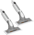 FurDozer Pet Hair Remover & Auto Detailing Tools - Cat & Dog Hair Remover for Carpets, Car Interiors, Couches, Bedding, & Pet Furniture (Gray, (2 Pack) - X6)