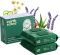 Earth Rated Dog Wipes, Hypoallergenic, Cleaning and Hydrating, for Grooming Paws, Body and Butt, Lavender Scented, 400 Count