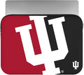 FOCO NCAA Official 15" Inch Colorblock Primary Logo Zipper Laptop Computer Sleeve Case Bag (Indiana Hoosiers)
