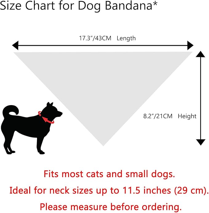 Small Dog Bandana,Soft Cotton Pet Triangle Scarf for Small Dogs & Cats,Lightweight Tie-On,Pet Photo Prop,Cute Holiday Dog Bandana 2 Pack (Burgundy)