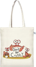 Ecoright Tote Bag for Women with Zipper, Small Tote Bag, Canvas Bag, Reusable Cotton Bag for Beach, Grocery, School & Work