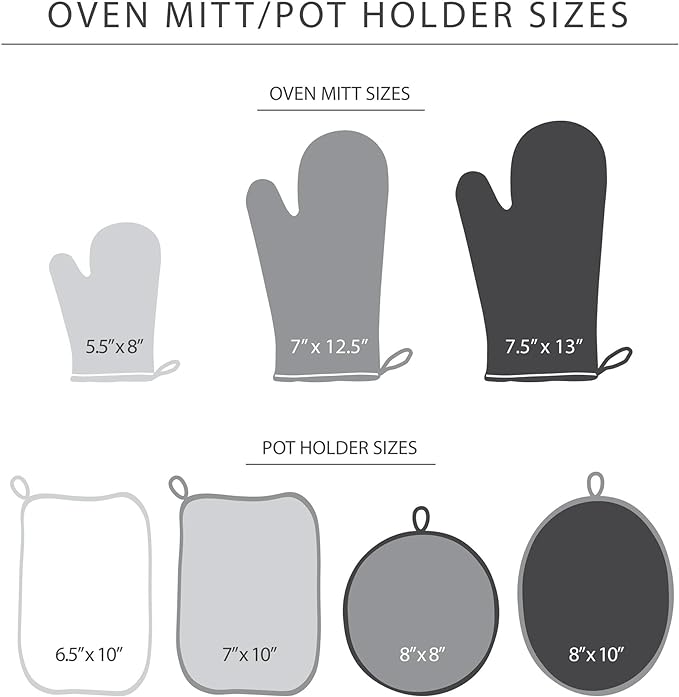 KitchenAid Asteroid Pot Holder 2-Pack Set, Milkshake Tan, 7"x10"