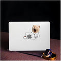 BYCeKe Compatible with MacBook Air 13.6 inch Case 2022-2025 M4 A3240 M3 A3113 M2 A2681,for Mac Air13 M4 Slim Sturdy Pattern Plastic Hard Shell&Keyboard Cover for MacBook Air 13.6 Print Cases,Cute Cat