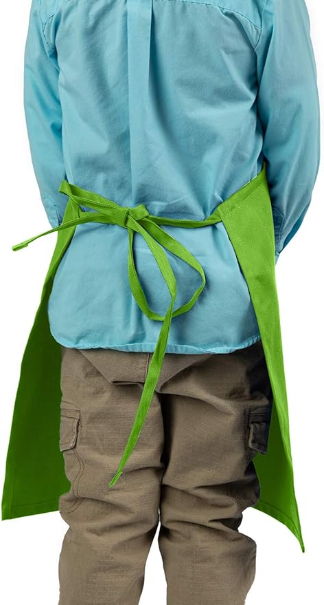 KNG Kids Cooking Apron for Girls and Boys – Medium