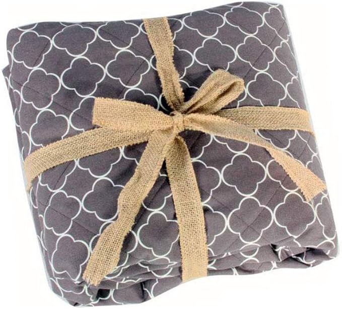 Molly Mutt Pet Blanket, 100% Cotton Canvas Top with Fleece Underside, Machine Washable, Durable and Comfortable, Ideal for Sofa, Couch, and Cars, No Harmful Chemicals, 48"x52"