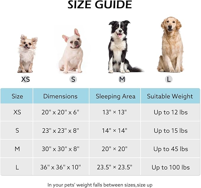 JOEJOY Donut Small Dog Bed, Round Cat Beds for Indoor Cats with Removable Washable Cover, Orthopedic Cute Puppy Kitten Pet Bed with Jacquard Shaggy Plush & Non Skid Bottom, Black