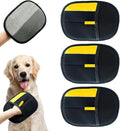 Poouty Electrostatic Pet Hair Removal Glove, Hair Cleaning Gloves for Pets Grooming, Dog Hairs Remover Gloves for Bed Clothes