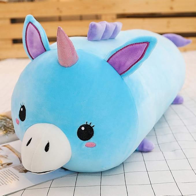 Sofipal Unicorn Plush Pillow, Soft Unicorn Stuffed Animal Toy, Perfect For Kids' Gifts - Birthday, Christmas, Valentine's Day - 23.6"