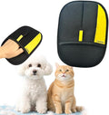 CAIBAO Electrostatic Pet Hair Removal Gloves: Quick Wiping - Reusable & Washable for Sofa Clothing Pet Beds Effortless Cats & Dogs Hair Remover for Busy Pet Owners (1pcs-Black)
