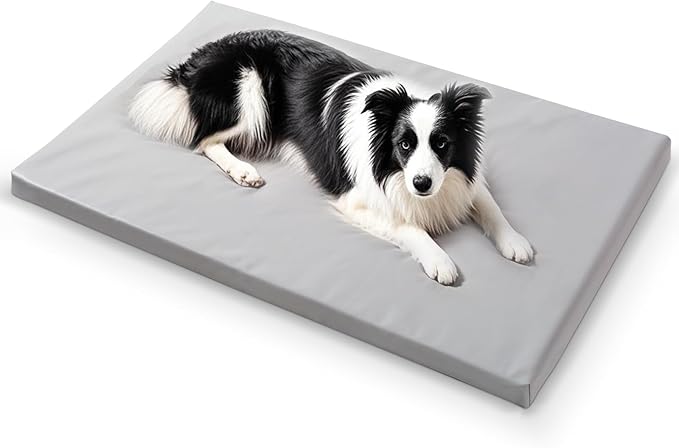 Liliowons Dog Mat,23"x 36"Dogs Crate Pad,Indoor Non-Slip & Waterproof Dog Mat,Easy Wipe Clean in Seconds，Sleeping for Floor,Car,Sofa,Crate