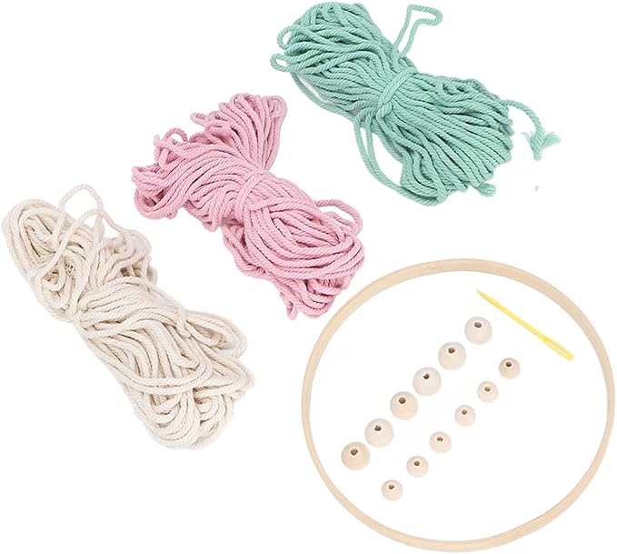 Macrame Kit Bohemian Style DIY Weaving Material Package Relaxing Adults Women