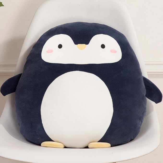 Zielind Penguin Plush Pillow, 16 inch Kawaii Penguin Stuffed Animal Toy Cute Penguin Plushie Animal Pillows Gifts for Boys and Girls