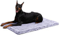 PELZIN Stoutwool Indestructible Dog Bed - Fluffy Chew Proof Dog Crate Pad - Tough Kennel Pad for Aggressive Chewers - Washable, Ideal for Large Breeds & Fits 42-Inch Crate - 41"x27", Jacaranda