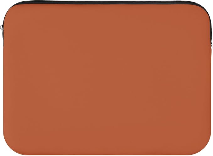 FOCO NCAA Official 15" Inch Colorblock Primary Logo Zipper Laptop Computer Sleeve Case Bag (Texas Longhorns)