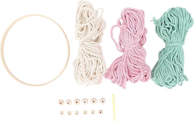 Macrame Kit Bohemian Style DIY Weaving Material Package Relaxing Adults Women